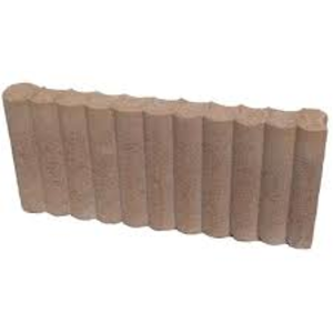 BORDURE ECAILLE OCRE CLAIR 6X22X50